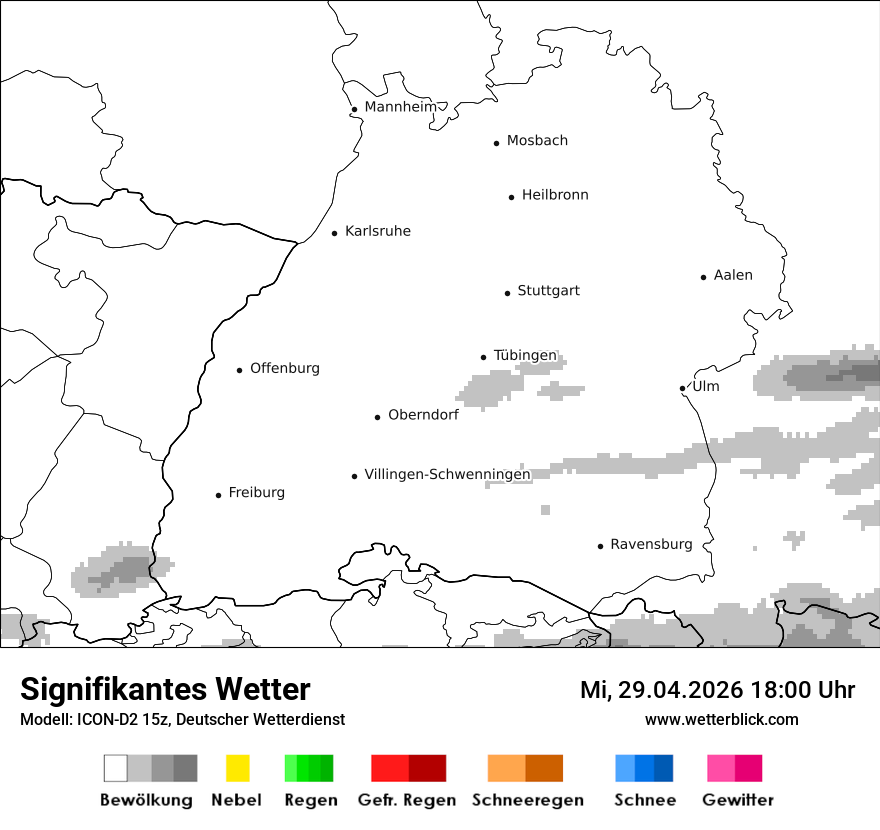 Signifikantes Wetter