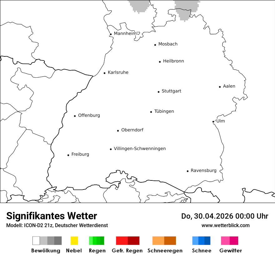 Signifikantes Wetter