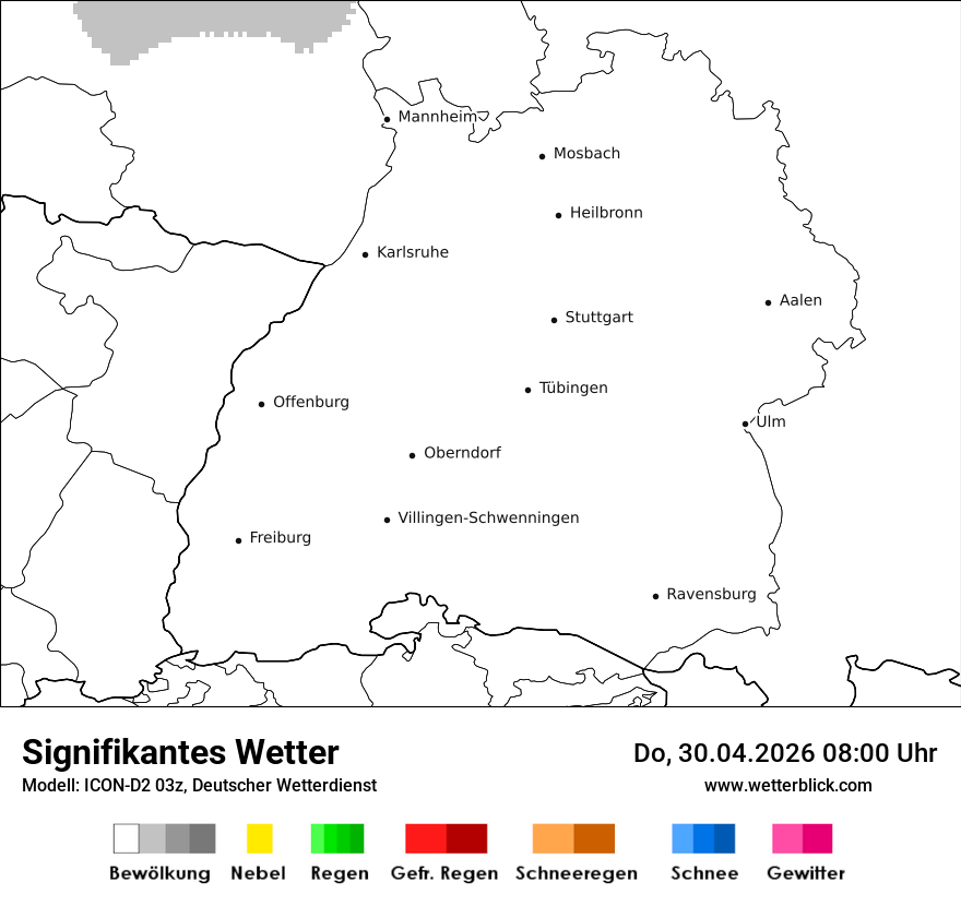 Signifikantes Wetter