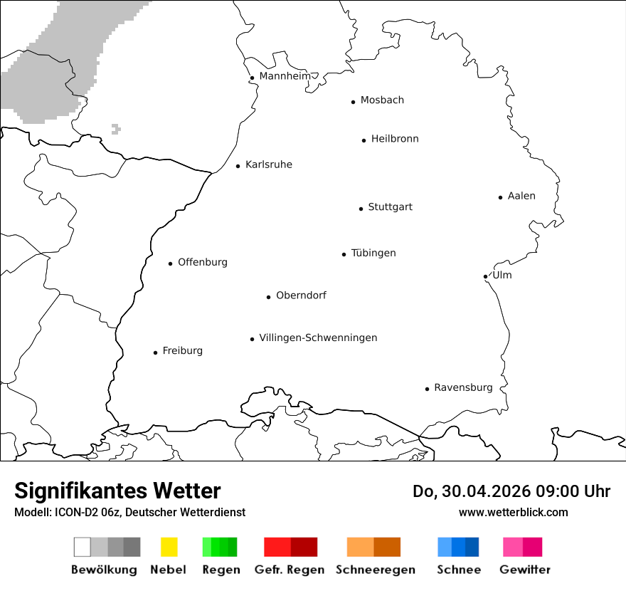 Signifikantes Wetter