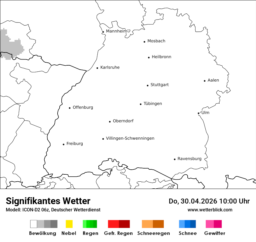 Signifikantes Wetter