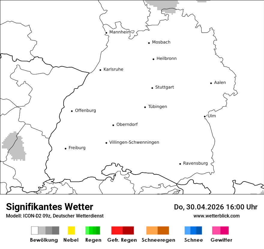 Signifikantes Wetter