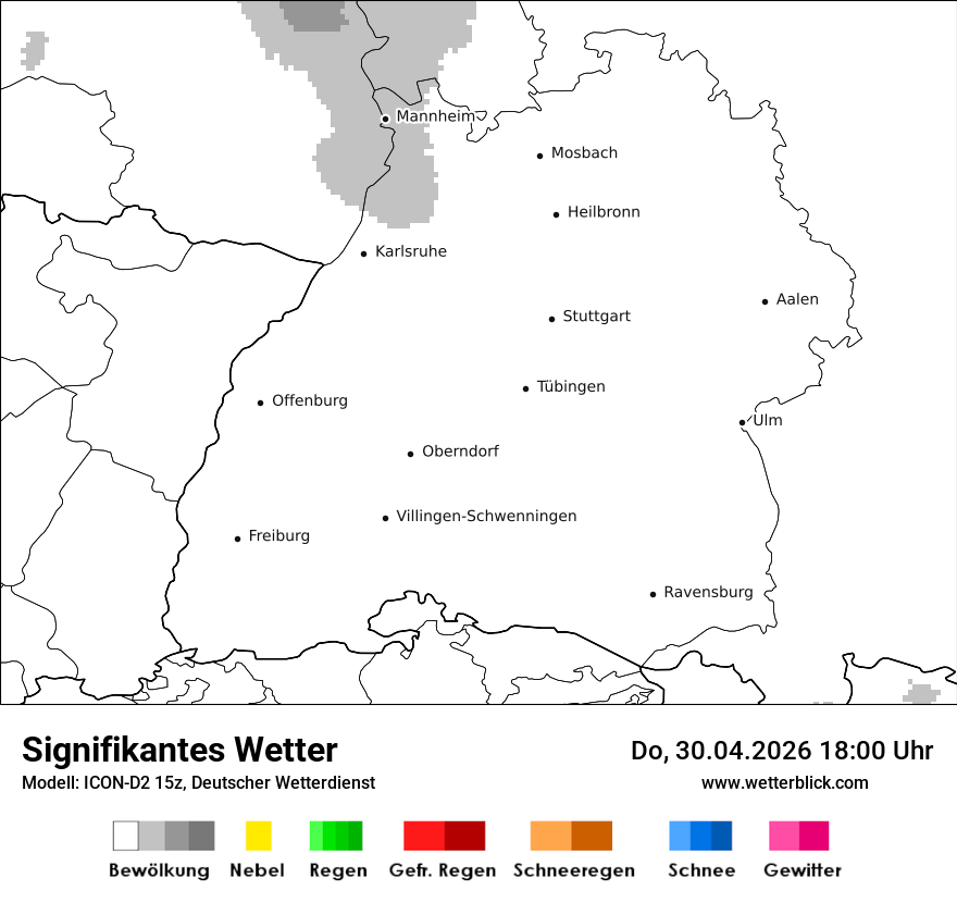Signifikantes Wetter