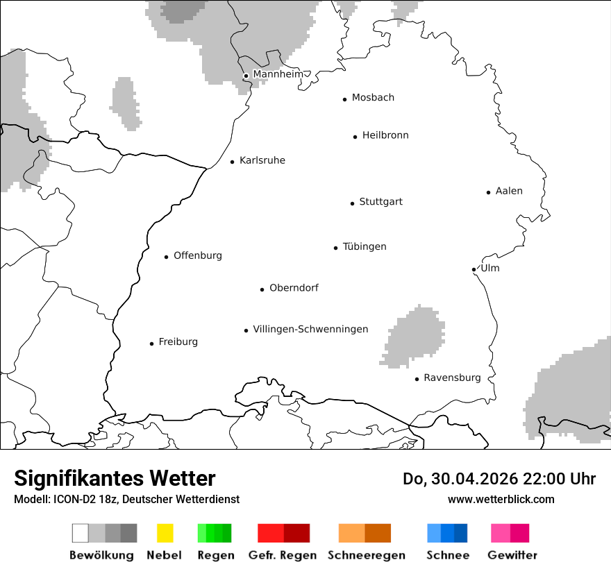 Signifikantes Wetter