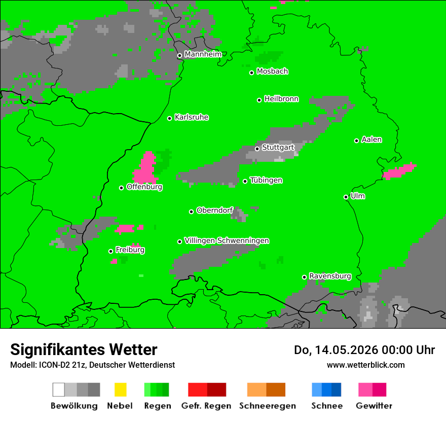 Signifikantes Wetter