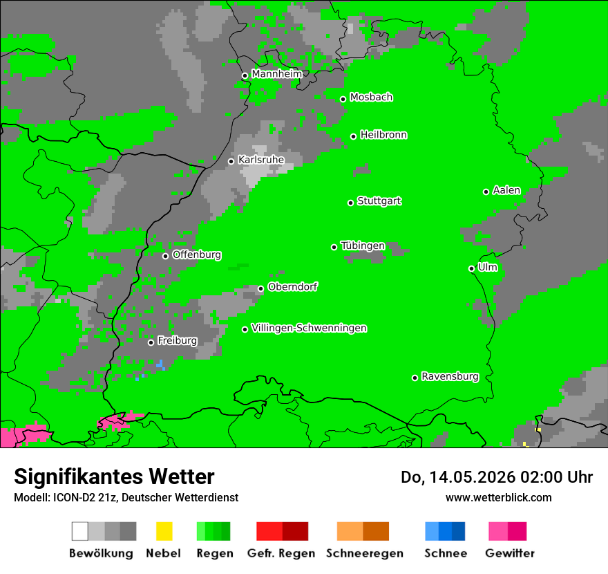Signifikantes Wetter