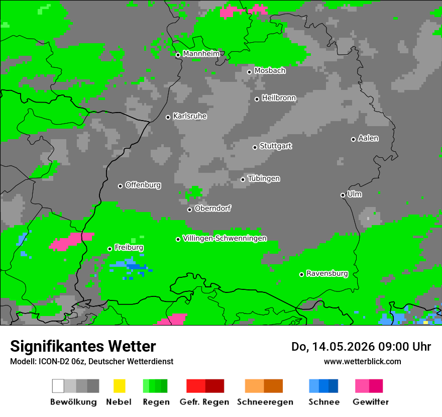Signifikantes Wetter