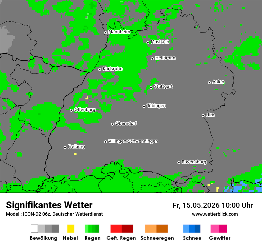 Signifikantes Wetter