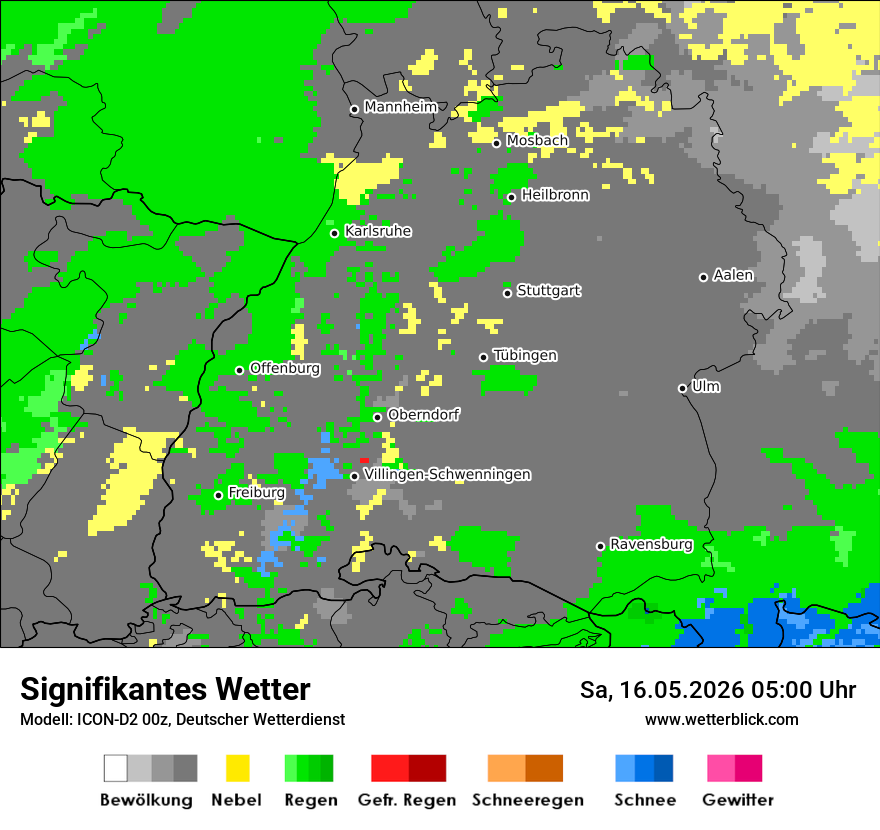 Signifikantes Wetter