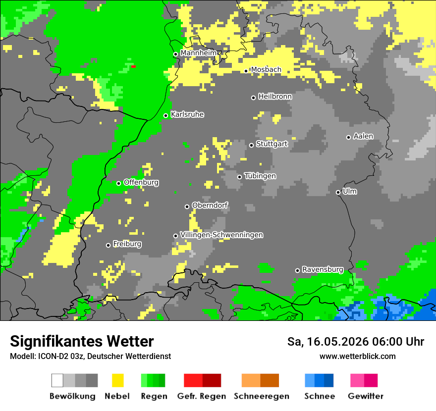 Signifikantes Wetter