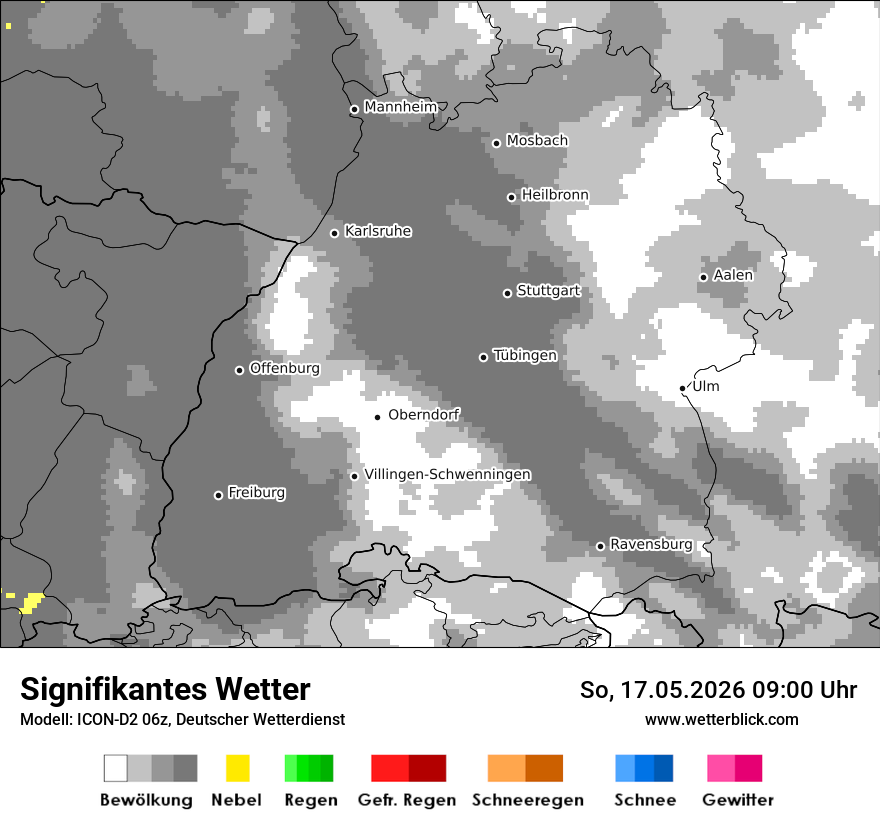 Signifikantes Wetter
