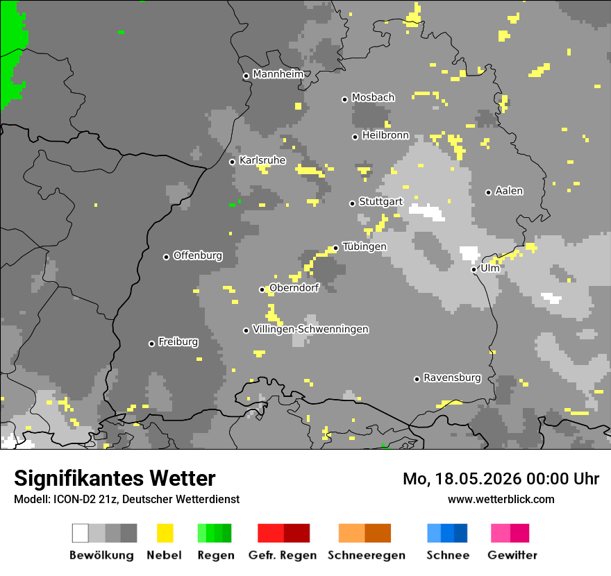 Signifikantes Wetter