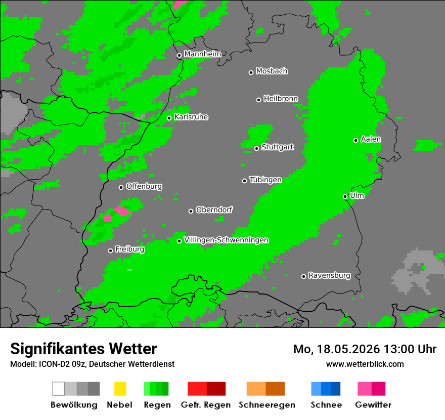 Signifikantes Wetter