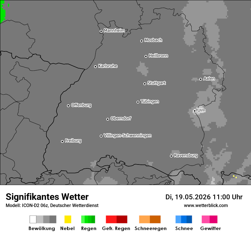 Signifikantes Wetter
