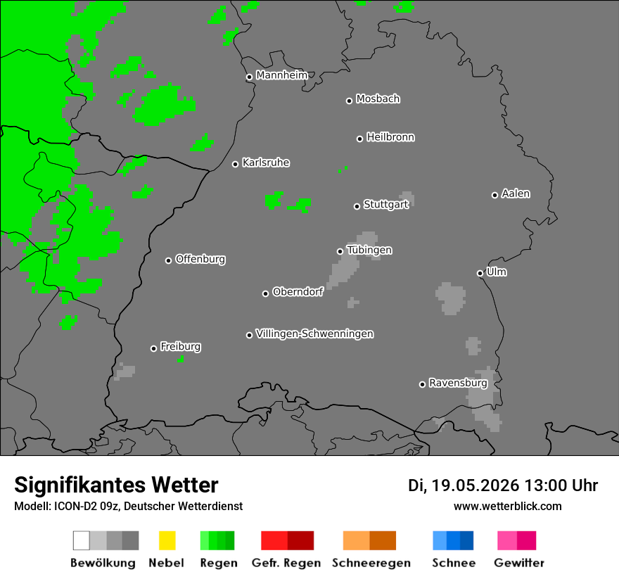 Signifikantes Wetter