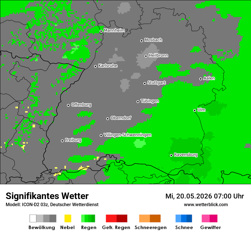 Signifikantes Wetter