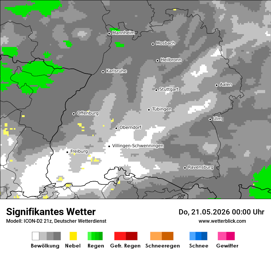 Signifikantes Wetter