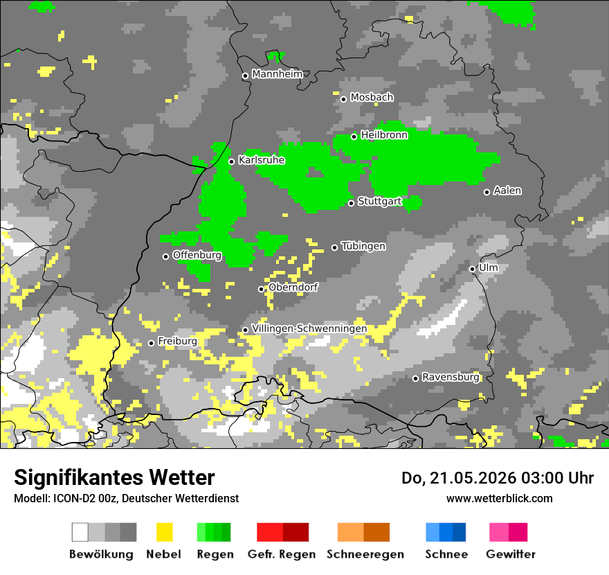 Signifikantes Wetter
