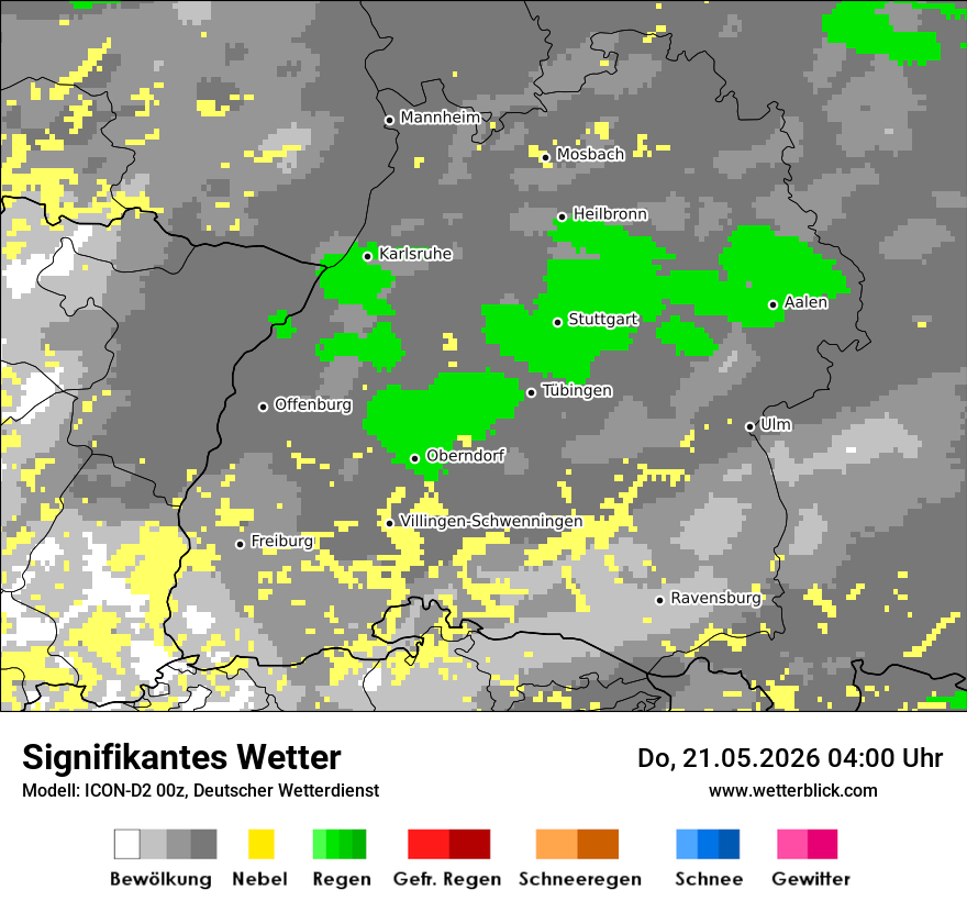 Signifikantes Wetter