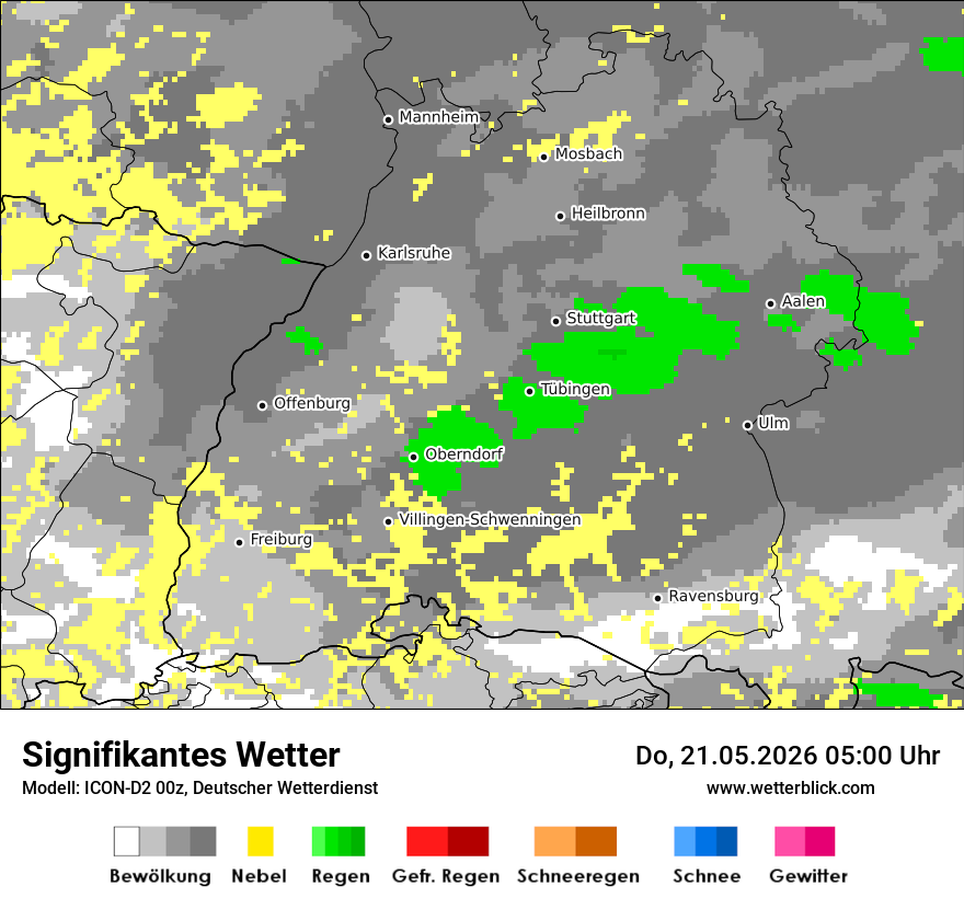 Signifikantes Wetter