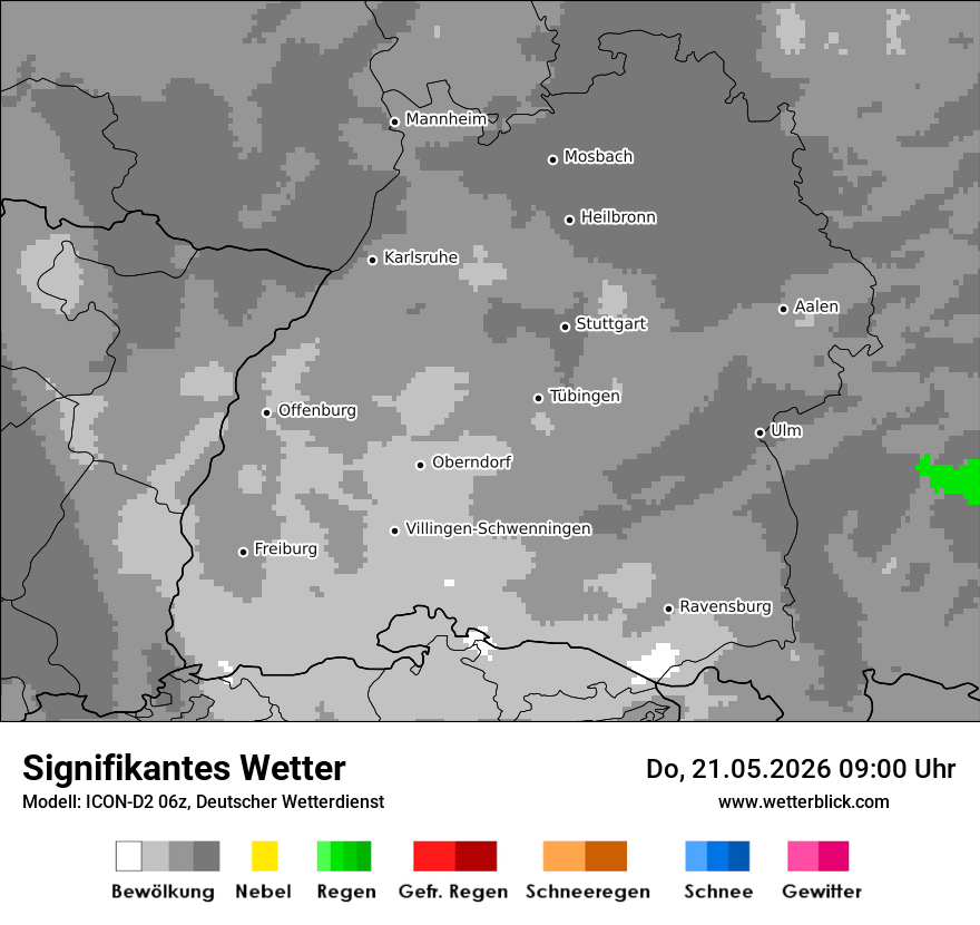 Signifikantes Wetter