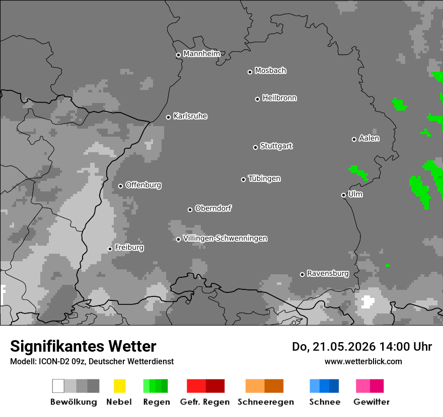 Signifikantes Wetter