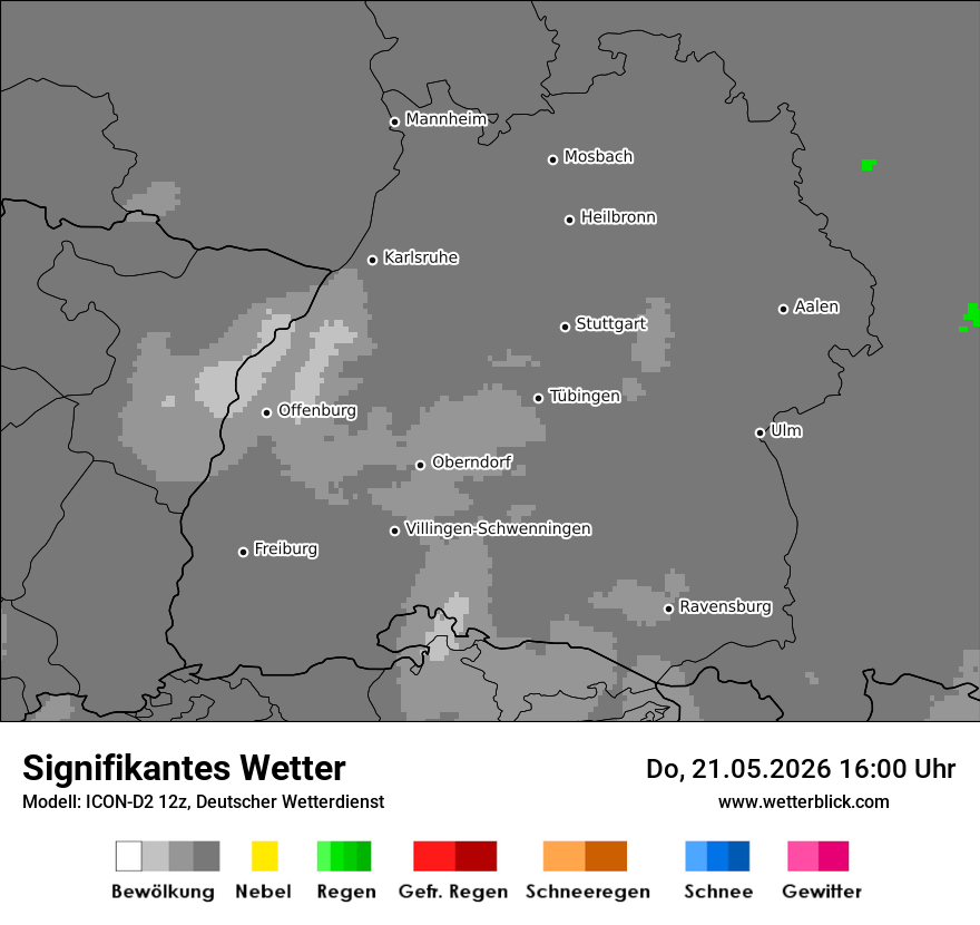 Signifikantes Wetter