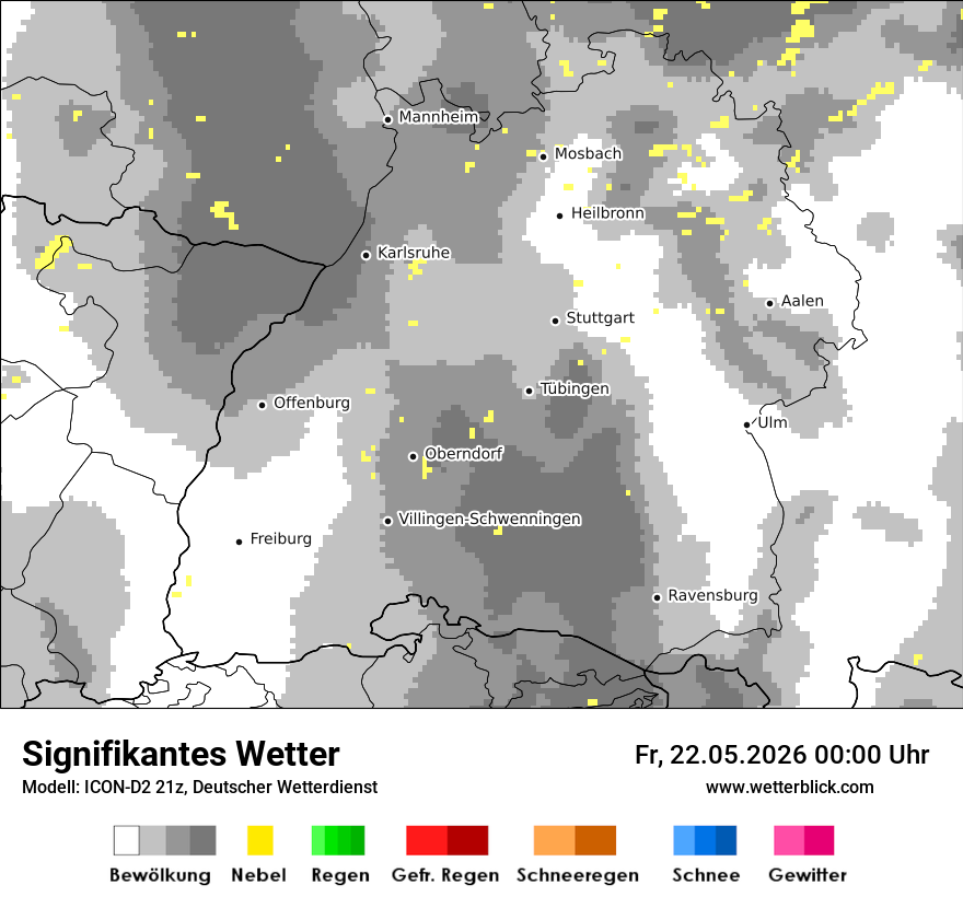 Signifikantes Wetter