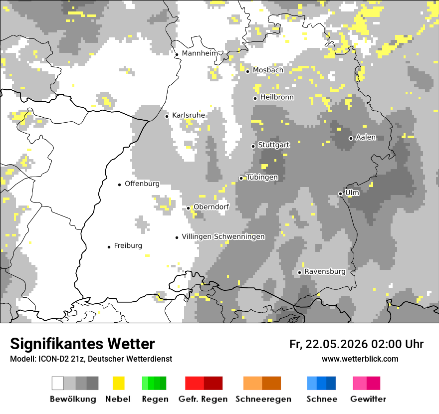Signifikantes Wetter