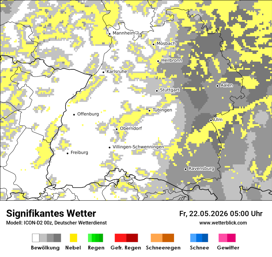 Signifikantes Wetter