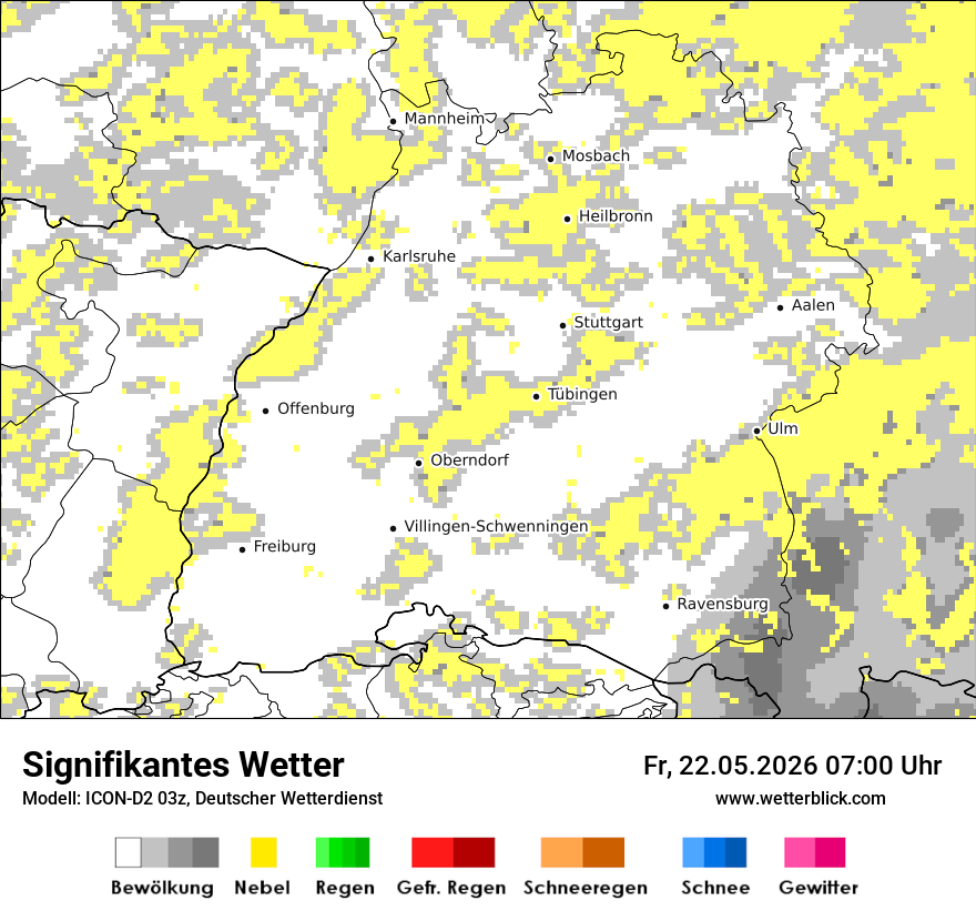 Signifikantes Wetter