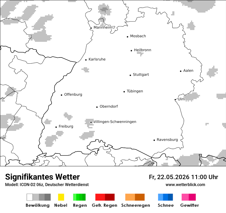 Signifikantes Wetter