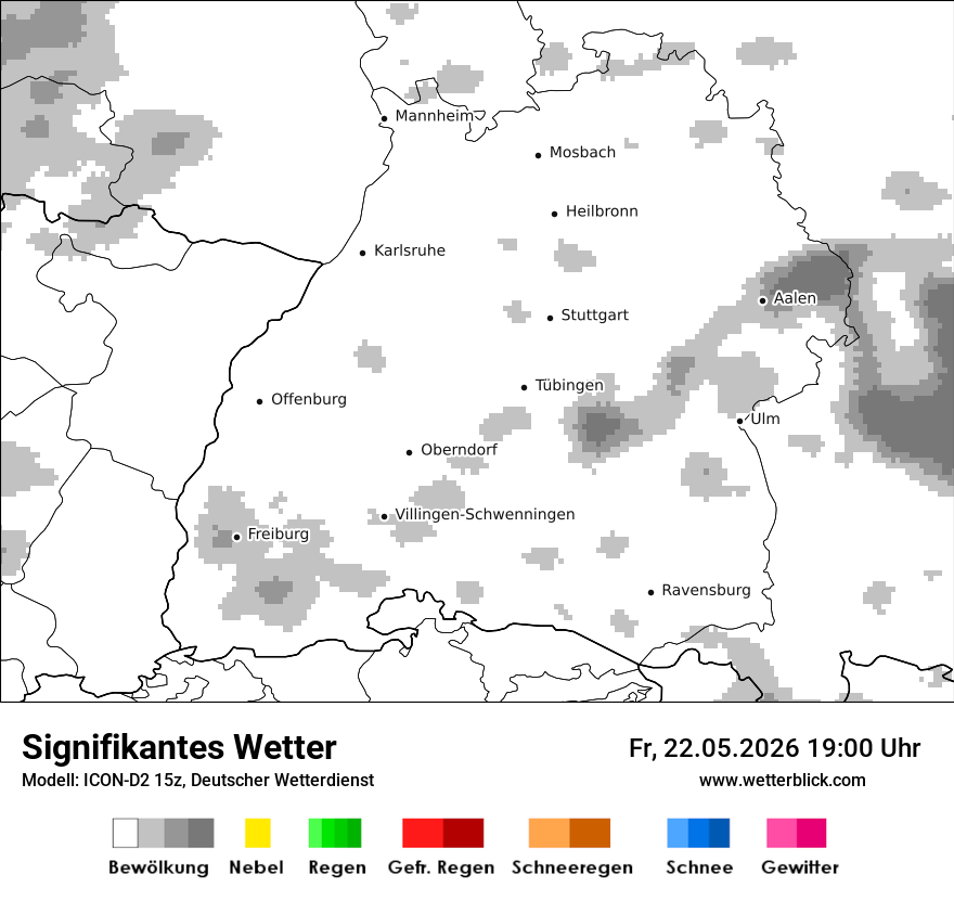 Signifikantes Wetter