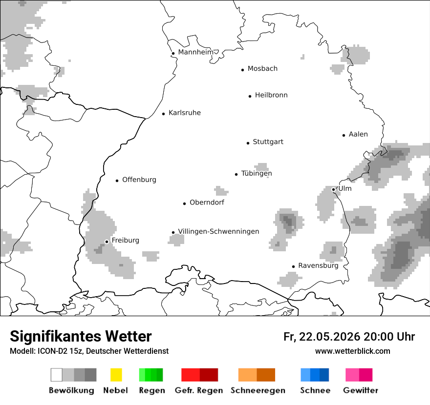 Signifikantes Wetter