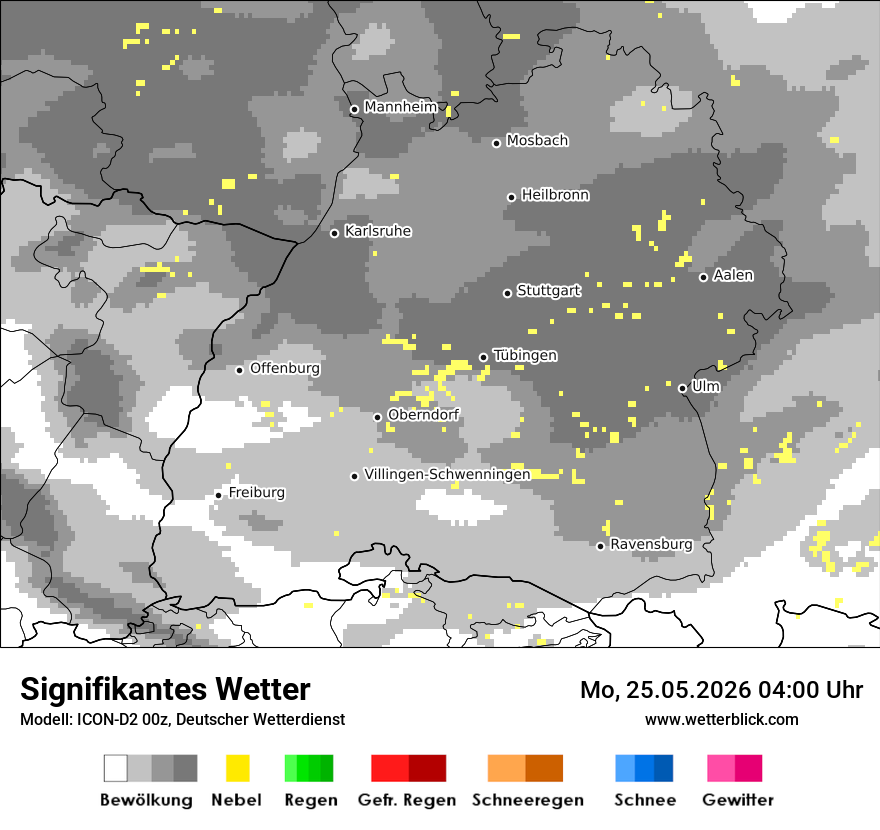 Signifikantes Wetter