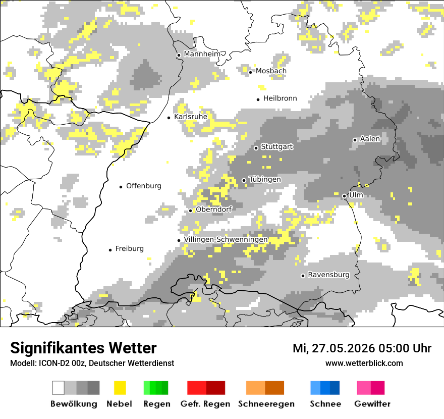 Signifikantes Wetter