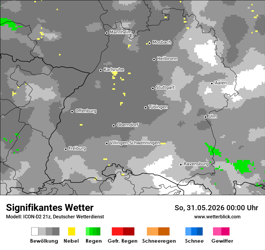 Signifikantes Wetter