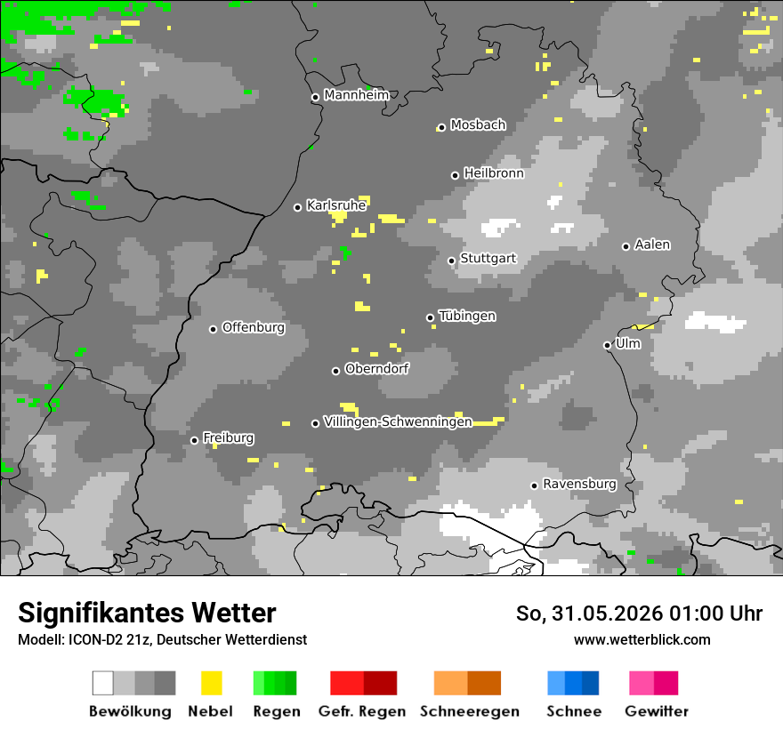 Signifikantes Wetter