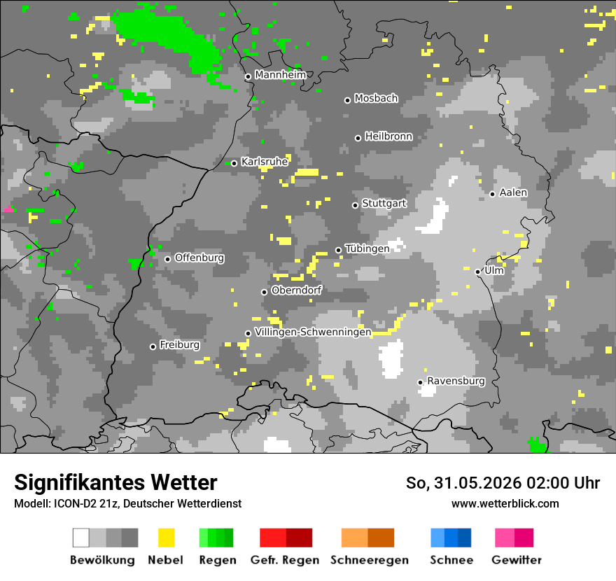 Signifikantes Wetter