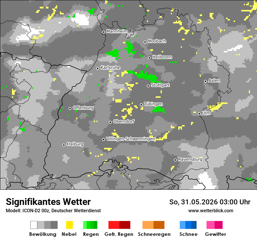 Signifikantes Wetter