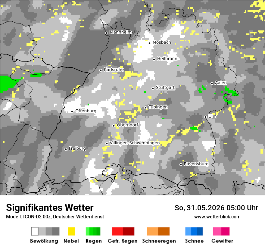 Signifikantes Wetter
