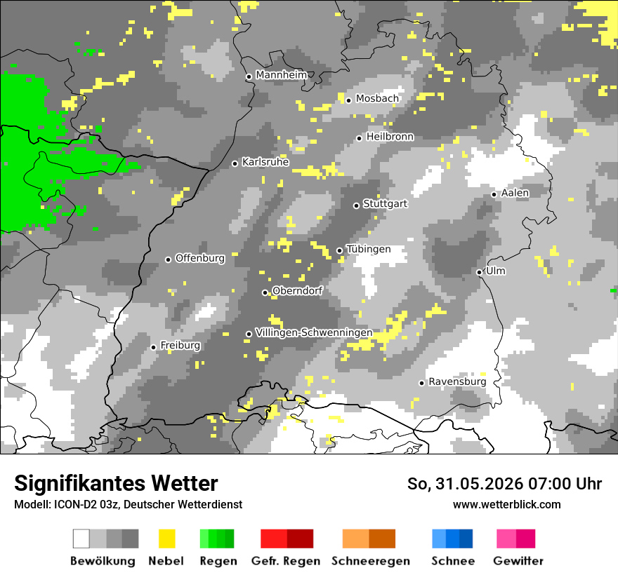 Signifikantes Wetter