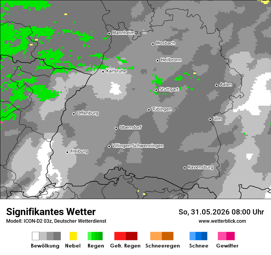 Signifikantes Wetter
