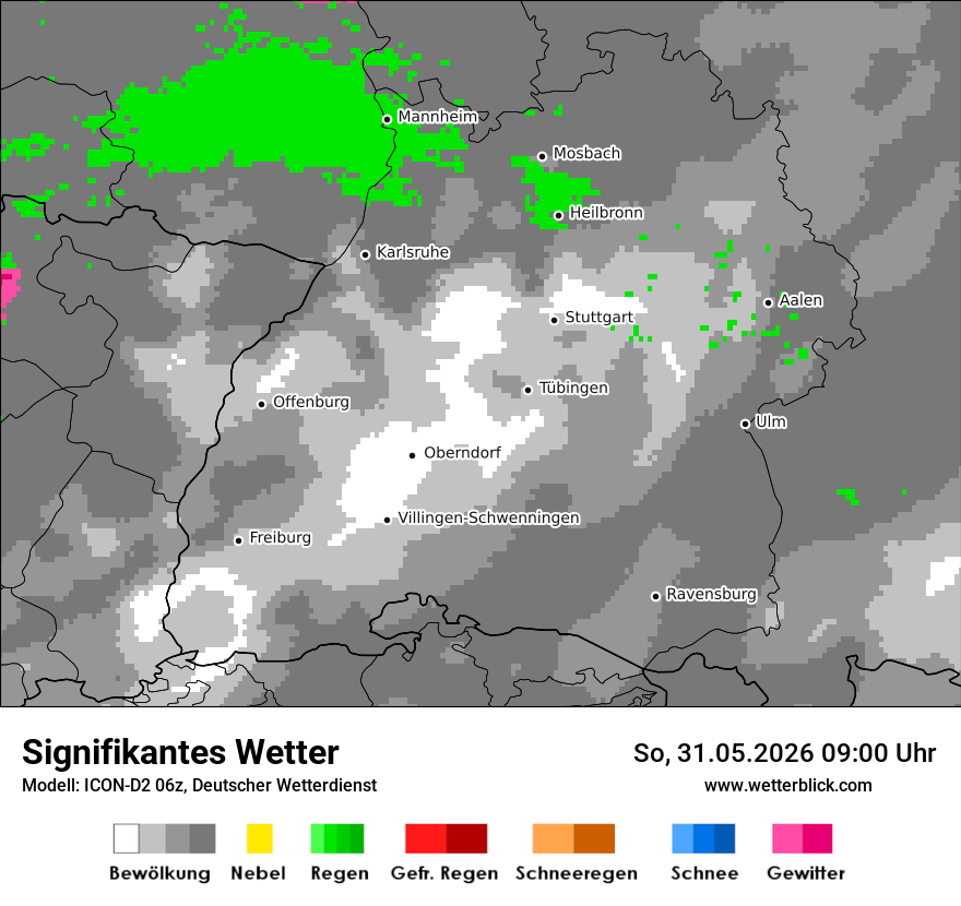 Signifikantes Wetter