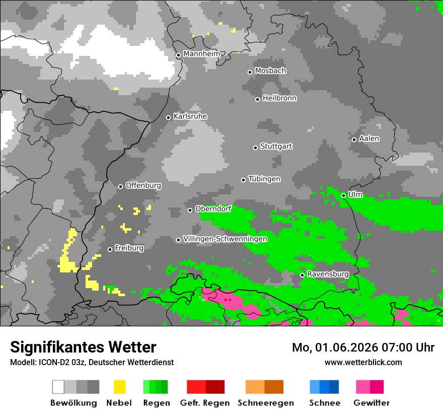 Signifikantes Wetter