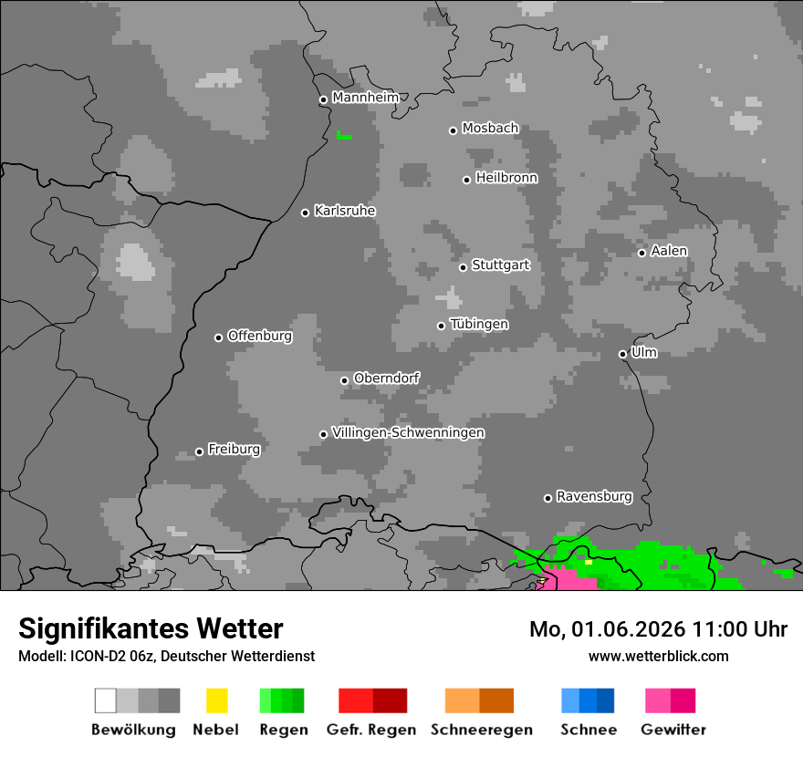 Signifikantes Wetter