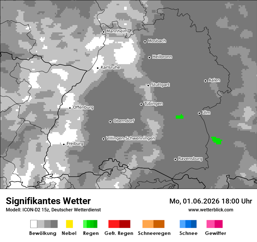 Signifikantes Wetter