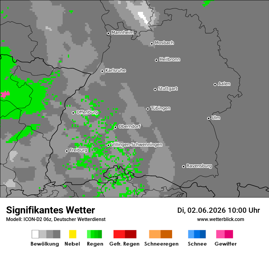 Signifikantes Wetter
