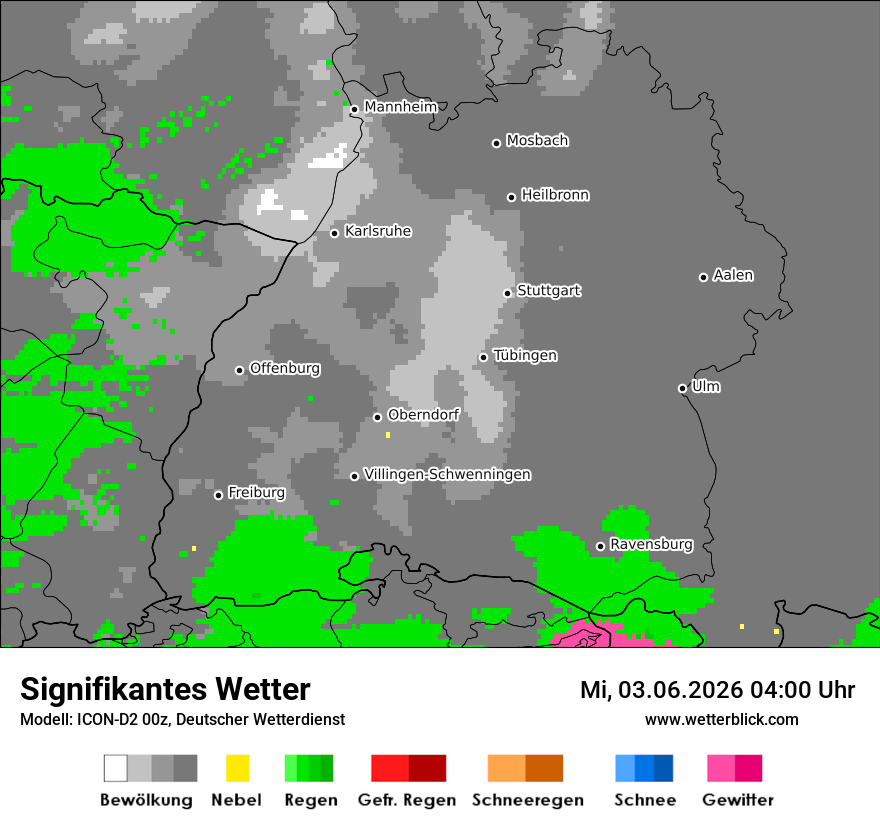 Signifikantes Wetter