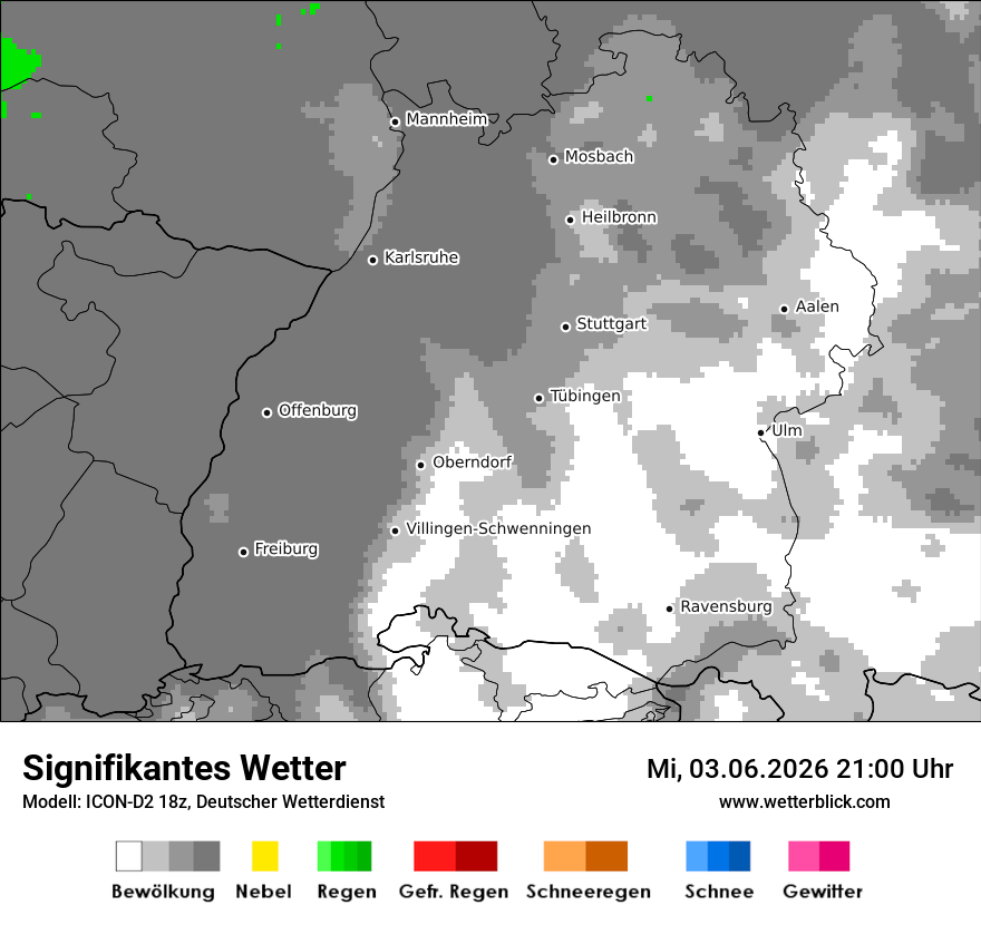 Signifikantes Wetter